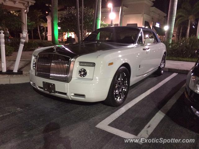 Rolls Royce Phantom spotted in Palm Beach, Florida