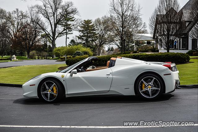 Ferrari 458 Italia spotted in Cincinnati, Ohio