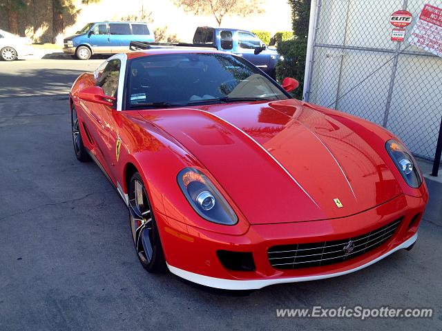 Ferrari 599GTB spotted in Los Angeles, California