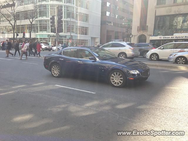 Maserati Quattroporte spotted in Chicago, Illinois