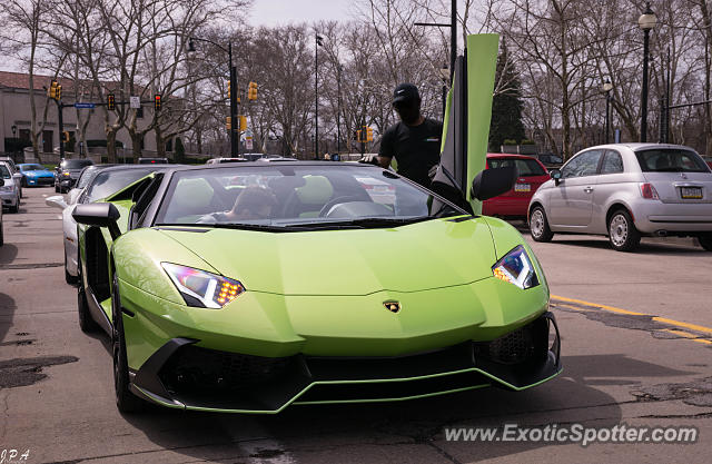Lamborghini Aventador spotted in Pittsburgh, Pennsylvania