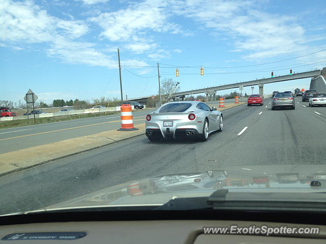 Ferrari F12 spotted in Charlotte, North Carolina
