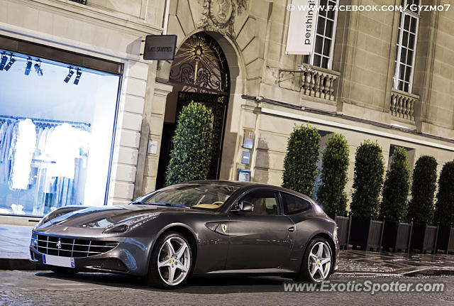 Ferrari FF spotted in Paris, France