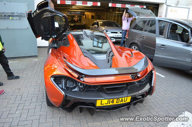 Mclaren P1 spotted in London, United Kingdom