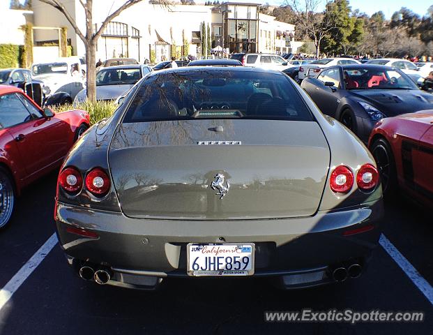 Ferrari 612 spotted in Danville, California