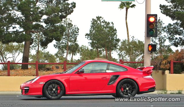 Porsche 911 GT2 spotted in Las Vegas, Nevada