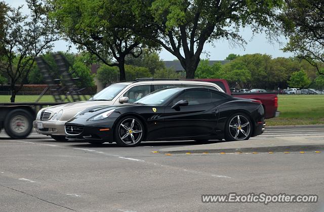 Ferrari California spotted in Dallas, Texas