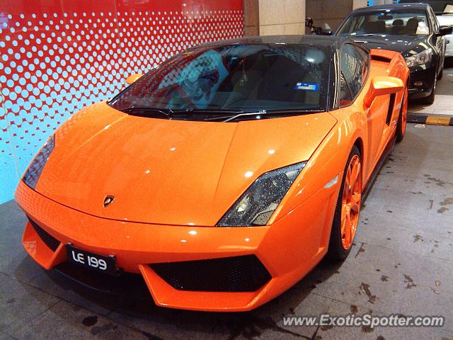 Lamborghini Gallardo spotted in Kuala Lumpur, Malaysia