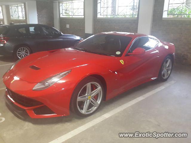 Ferrari F12 spotted in Sunninghill, South Africa
