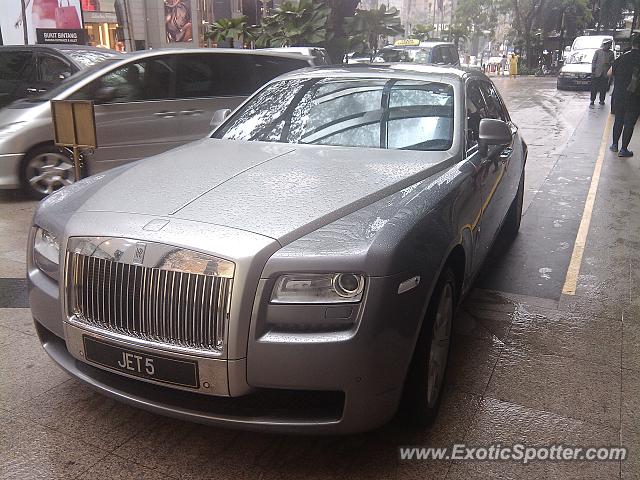 Rolls Royce Wraith spotted in Kuala Lumpur, Malaysia