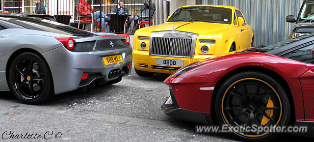 Ferrari 458 Italia spotted in London, United Kingdom