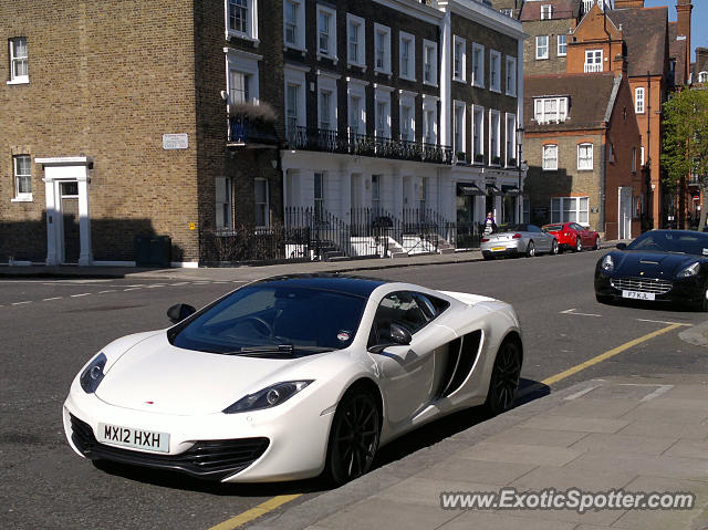 Mclaren MP4-12C spotted in London, United Kingdom