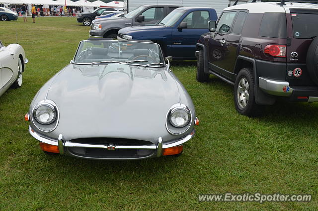 Jaguar E-Type spotted in Lakeville, Connecticut
