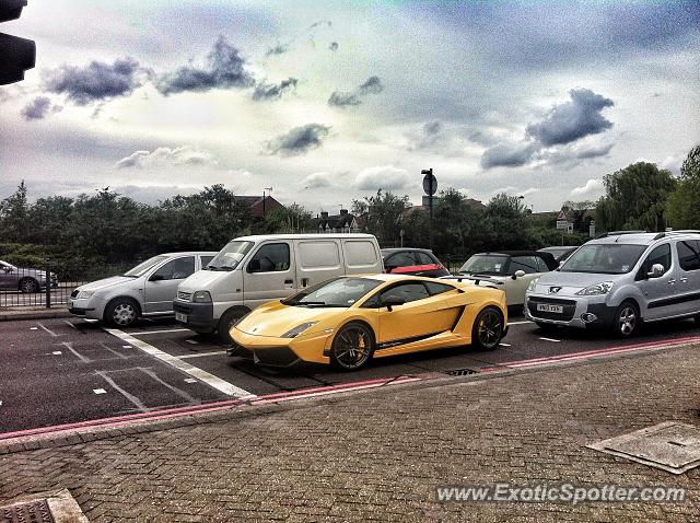 Lamborghini Gallardo spotted in London, United Kingdom