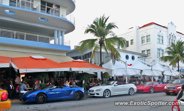 Ferrari 458 Italia spotted in Miami Beach, Florida