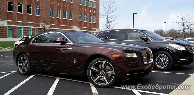 Rolls Royce Wraith spotted in New Albany, Ohio