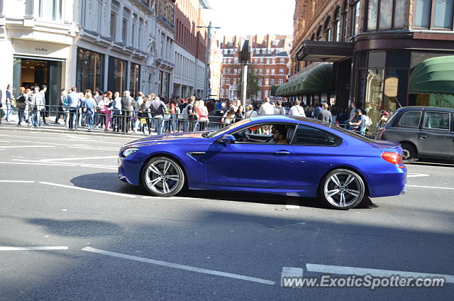 BMW M6 spotted in London, United Kingdom