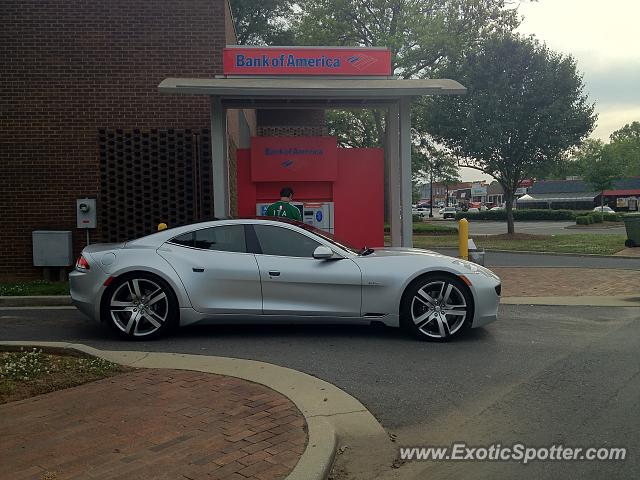 Fisker Karma spotted in Fort Mill, South Carolina