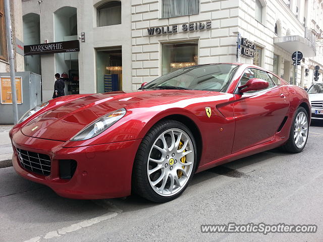 Ferrari 599GTB spotted in Vienna, Austria