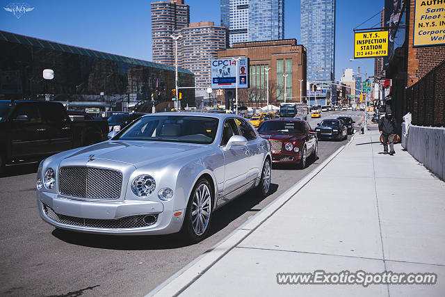 Bentley Mulsanne spotted in Manhattan, New York