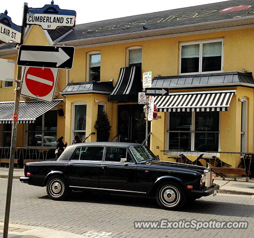 Rolls Royce Silver Wraith spotted in Toronto, Canada