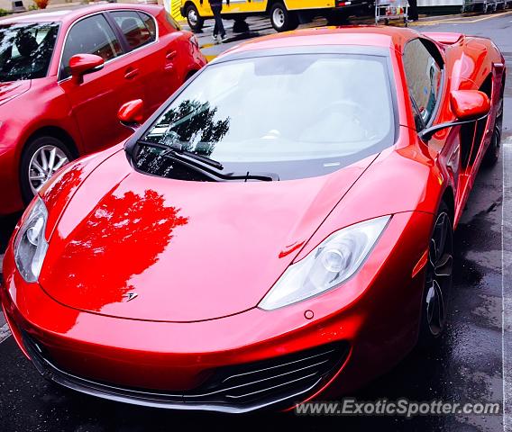 Mclaren MP4-12C spotted in Mountain View, California