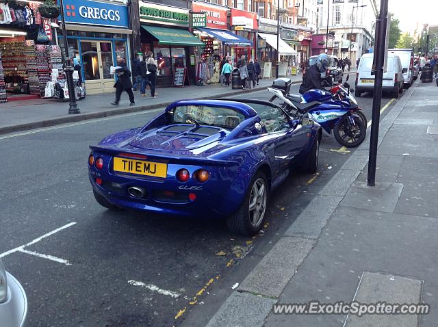 Lotus Elise spotted in Bayswater, United Kingdom