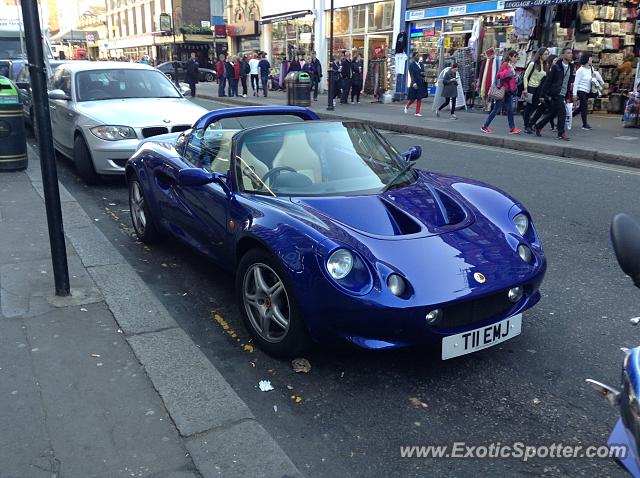 Lotus Elise spotted in Bayswater, United Kingdom