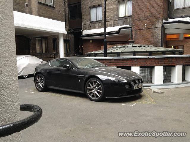 Aston Martin Vantage spotted in Queensway, United Kingdom