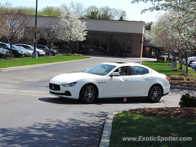 Maserati Ghibli spotted in Carmel, Indiana