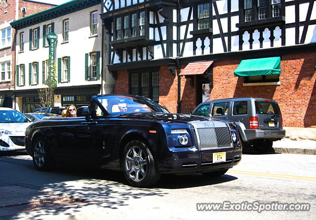 Rolls Royce Phantom spotted in Princeton, New Jersey