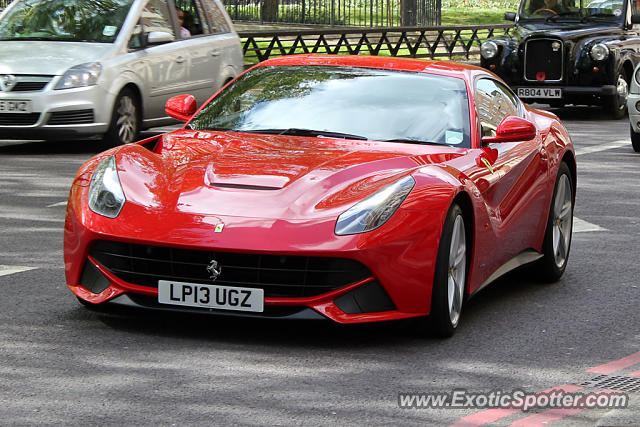 Ferrari F12 spotted in London, United Kingdom