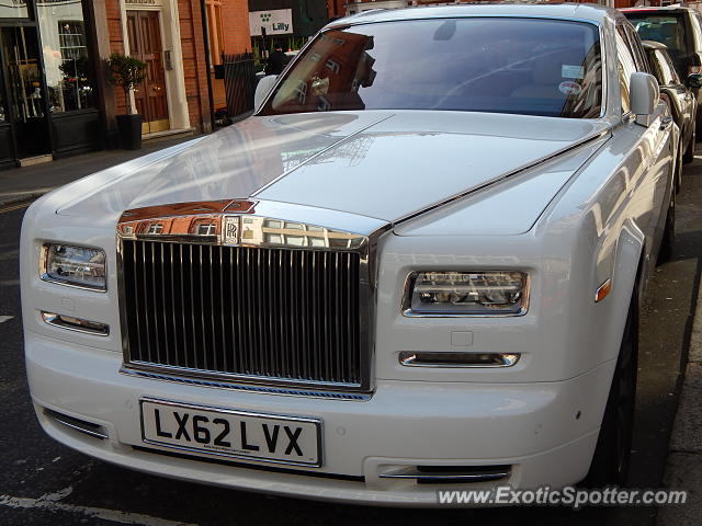 Rolls Royce Phantom spotted in London, United Kingdom