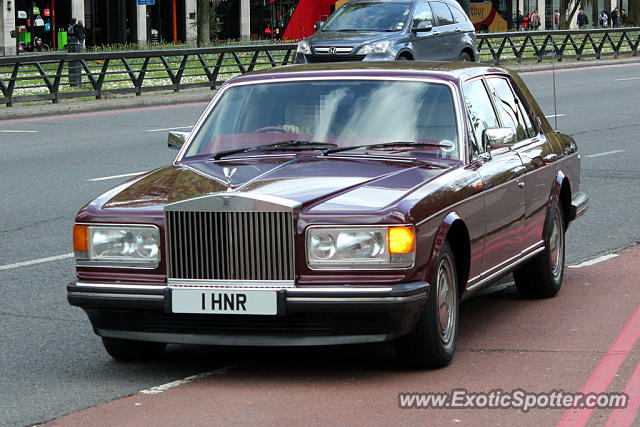 Rolls Royce Silver Spirit spotted in London, United Kingdom