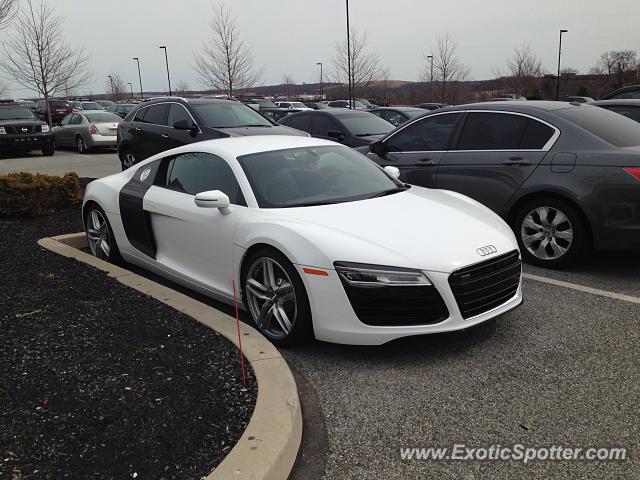 Audi R8 spotted in Collegeville, Pennsylvania