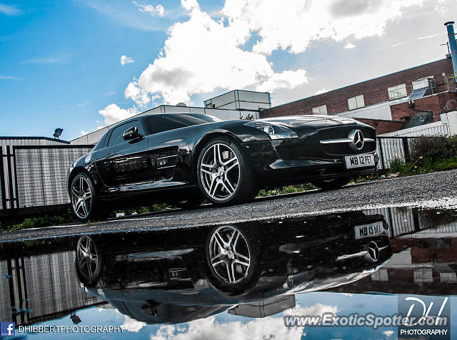 Mercedes SLS AMG spotted in Bolton, United Kingdom