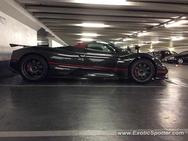 Pagani Zonda spotted in Paris, France