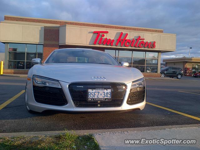 Audi R8 spotted in St.Catharines,On, Canada