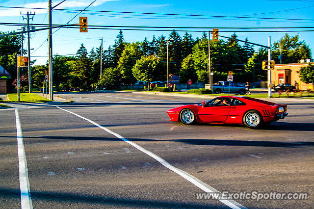 Ferrari 288 GTO spotted in London Ontario, Canada