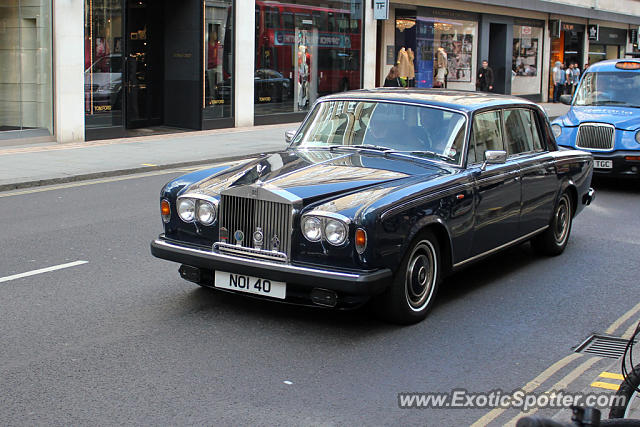 Rolls Royce Silver Shadow spotted in London, United Kingdom