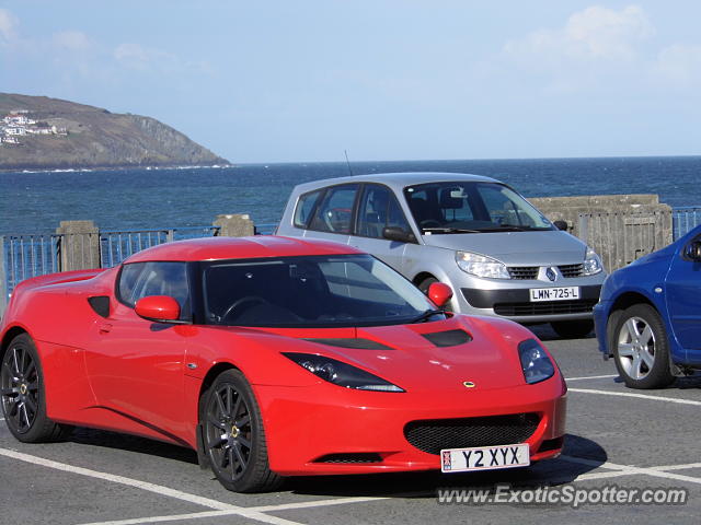 Lotus Evora spotted in Douglas, United Kingdom