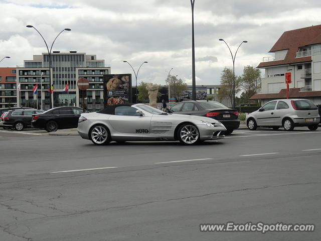 Mercedes SLR spotted in Knokke-Heist, Belgium