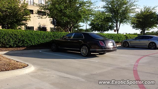Bentley Mulsanne spotted in McKinney, Texas