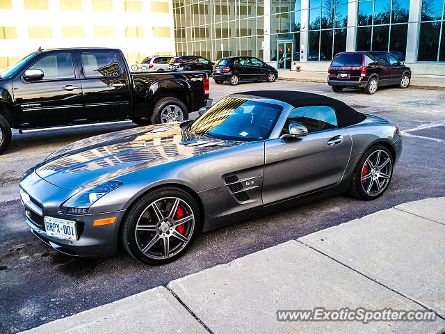 Mercedes SLS AMG spotted in London Ontario, Canada