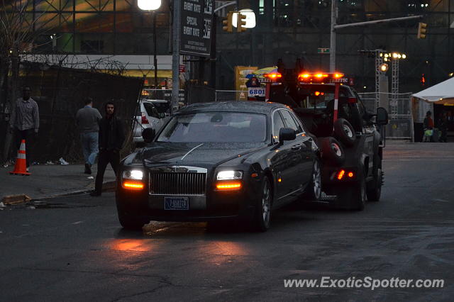 Rolls Royce Ghost spotted in Manhattan, New York