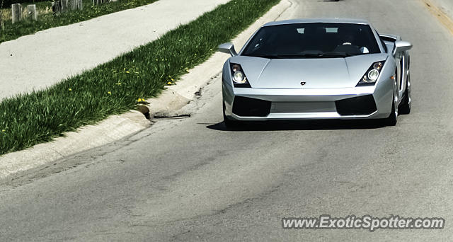 Lamborghini Gallardo spotted in Carmel, Indiana