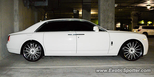 Rolls Royce Ghost spotted in Charlotte, North Carolina