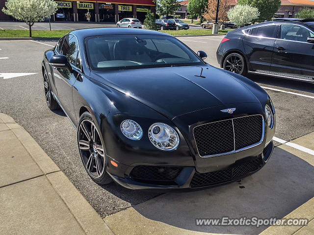 Bentley Continental spotted in Chesterfield, Missouri