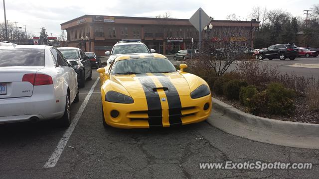 Dodge Viper spotted in East Lansing, Michigan