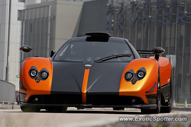 Pagani Zonda spotted in Hong Kong, China